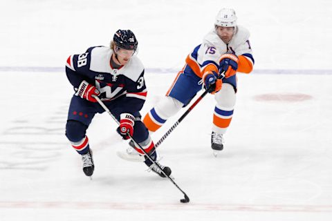 Rasmus Sandin, Washington Capitals Mandatory Credit: Geoff Burke-USA TODAY Sports