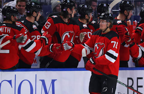 New Jersey Devils center Jesper Boqvist (70): Timothy T. Ludwig-USA TODAY Sports