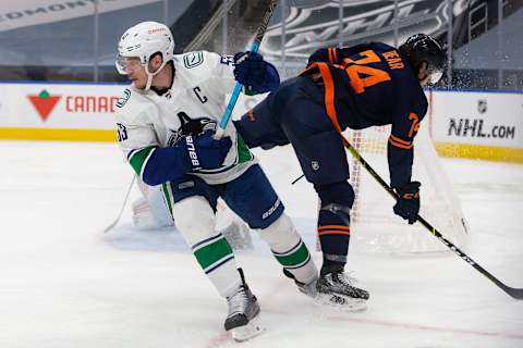 Vancouver Canucks. (Photo by Codie McLachlan/Getty Images)