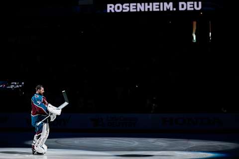 Colorado Avalanche goaltender Philipp Grubauer (31). Mandatory Credit: Isaiah J. Downing-USA TODAY Sports