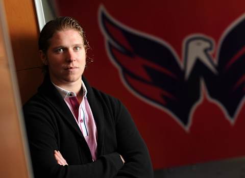 ARLINGTON, VA – March 30:Washington Capitals center Nicklas Backstrom (19) photographed on Wednesday, March 30, 2011. Backstrom was selected fourth overall by the Washington Capitals in the 2006 NHL Entry Draft.(Photo by Toni L. Sandys/Washington Post)