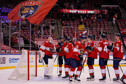 Florida Panthers center Frank Vatrano (77). Mandatory Credit: Jasen Vinlove-USA TODAY Sports