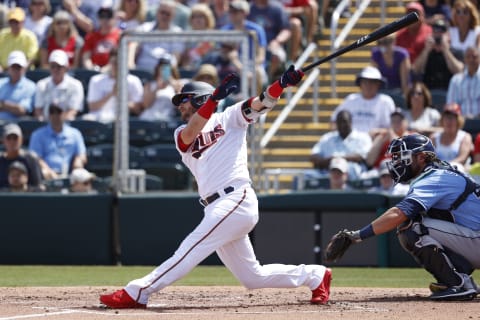 Josh Donaldson #24 of the Minnesota Twins  (Photo by Joe Robbins/Getty Images)