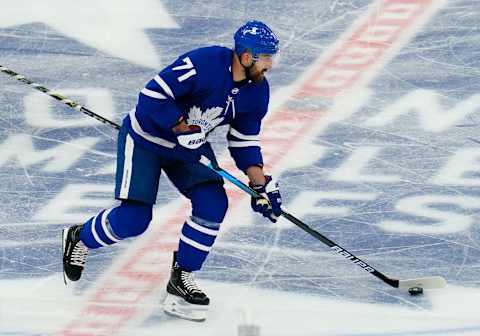 May 20, 2021; Toronto, Ontario, CAN; Toronto Maple Leafs forward Nick Foligno (71)   Mandatory Credit: John E. Sokolowski-USA TODAY Sports