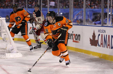 Danny Briere, Philadelphia Flyers (Photo by Bruce Bennett/Getty Images)