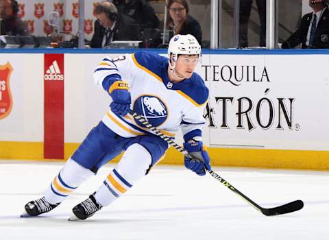 Buffalo Sabres, Jeff Skinner #53. (Photo by Bruce Bennett/Getty Images)