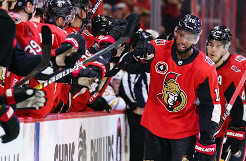 Anthony Duclair #10 of the Ottawa Senators. (Photo by Jana Chytilova/Freestyle Photography/Getty Images)