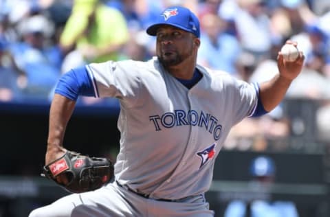 KANSAS CITY, MO – JUNE 25: Francisco Liriano