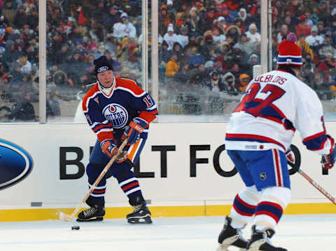 Jari Kurri #17 (Photo by Dave Sandford/Getty Images)