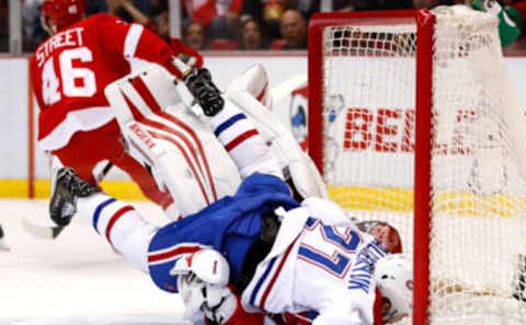 DETROIT, MI – APRIL 08: Alex Galchenyuk #27 of the Montreal Canadiens . (Photo by Gregory Shamus/Getty Images)