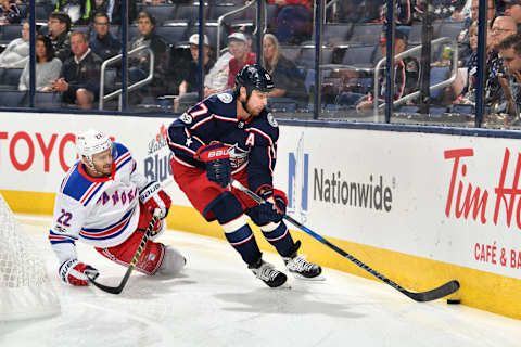 COLUMBUS, OH – OCTOBER 13: Brandon Dubinsky