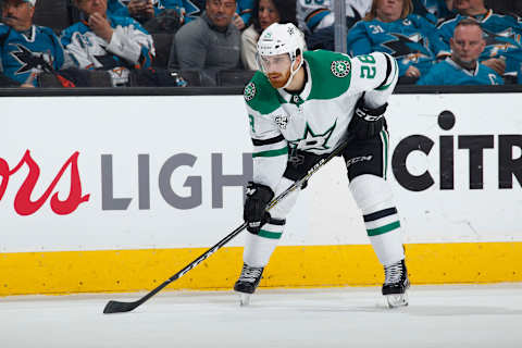 SAN JOSE, CA – FEBRUARY 18: Stephen Johns #28 of the Dallas Stars skates against the San Jose Sharks at SAP Center on February 18, 2018 in San Jose, California. (Photo by Rocky W. Widner/NHL/Getty Images)