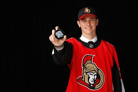 Shane Pinto, Ottawa Senators (Photo by Kevin Light/Getty Images)