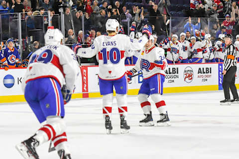 LAVAL, QC, CANADA – NOVEMBER 16: Montreal Canadiens Laval Rocket Daniel Audette  (Photo by Stephane Dube /Getty Images)