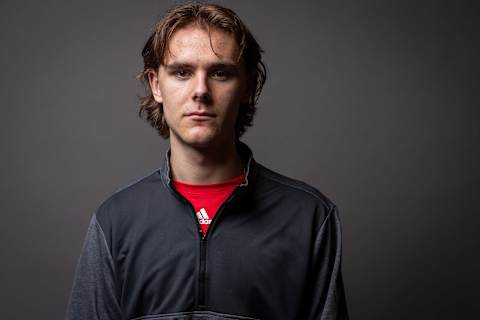 BUFFALO, NY – MAY 30: Raphael Lavoie poses for a portrait at the 2019 NHL Scouting Combine on May 30, 2019 at the HarborCenter in Buffalo, New York. (Photo by Chase Agnello-Dean/NHLI via Getty Images)