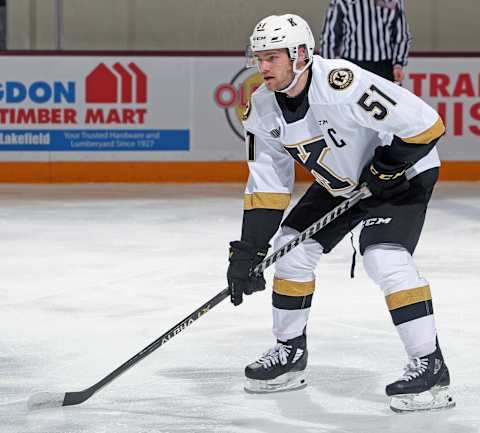 PETERBOROUGH, ON – MARCH 29: Shane Wright (Photo by Ken Andersen/Getty Images)