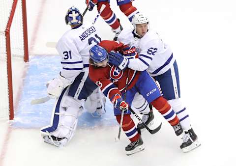 TORONTO, ONTARIO – JULY 28: Montreal Canadiens (Photo by Andre Ringuette/Freestyle Photo/Getty Images)