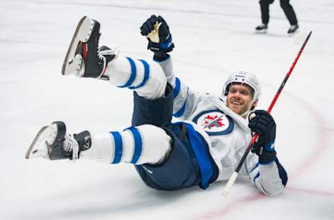 Winnipeg Jets, Nikolaj Ehlers (27). Mandatory Credit: Bob Frid-USA TODAY Sports