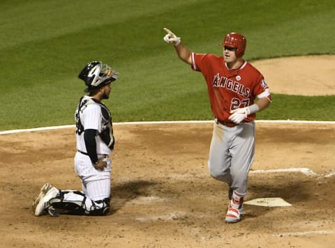 CHICAGO, IL – SEPTEMBER 25: Mike Trout