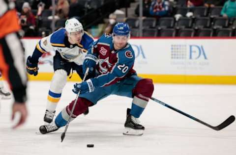 Brandon Saad #20, Colorado Avalanche Mandatory Credit: Isaiah J. Downing-USA TODAY Sports