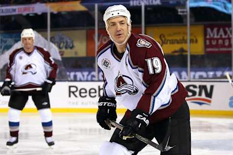 Joe Sakic (Photo by Doug Pensinger/Getty Images)