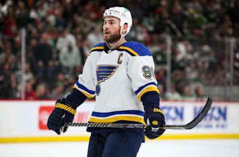 Ryan O’Reilly #90 of the St. Louis Blues(Photo by David Berding/Getty Images)