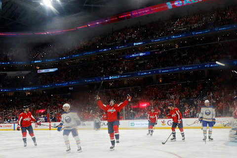 Connor McMichael, Washington Capitals Mandatory Credit: Geoff Burke-USA TODAY Sports