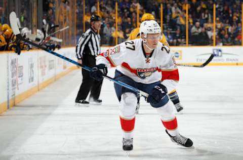 NASHVILLE, TN – FEBRUARY 11: Nick Bjugstad