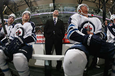 UNIONDALE, NY – APRIL 05: coach Pascal Vincent. (Photo by Bruce Bennett/Getty Images)