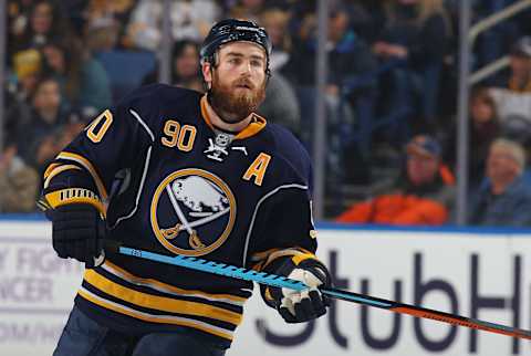 BUFFALO, NY – OCTOBER 27: Ryan O’Reilly #90 of the Buffalo Sabres skates against the Minnesota Wild during an NHL game at the KeyBank Center on October 27, 2016 in Buffalo, New York. (Photo by Bill Wippert/NHLI via Getty Images)