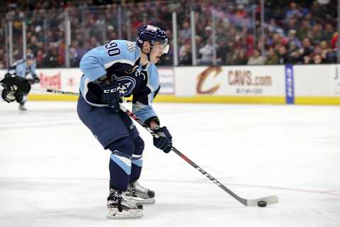 Milwaukee Admirals left wing Anthony Richard (90) (Photo by Frank Jansky/Icon Sportswire via Getty Images)