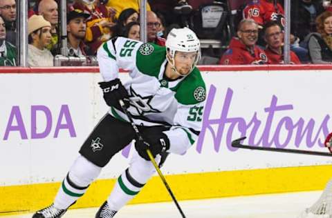 Thomas Harley #55 of the Dallas Stars (Photo by Derek Leung/Getty Images)