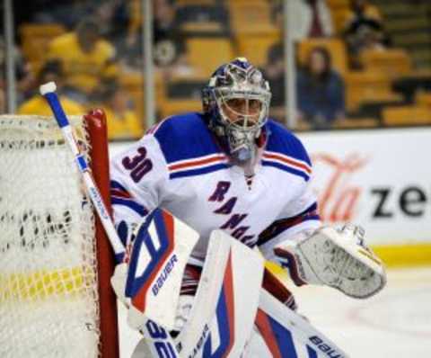 Rangers goalie Henrik Lundqvist