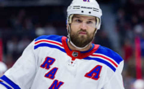 OTTAWA, ON – FEBRUARY 17: New York Rangers Left Wing Rick Nash (61). (Photo by Richard A. Whittaker/Icon Sportswire via Getty Images)