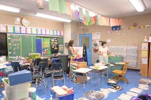 NEW YORK, NEW YORK – AUGUST 25: (L-R) Teacher. (Photo by Michael Loccisano/Getty Images)