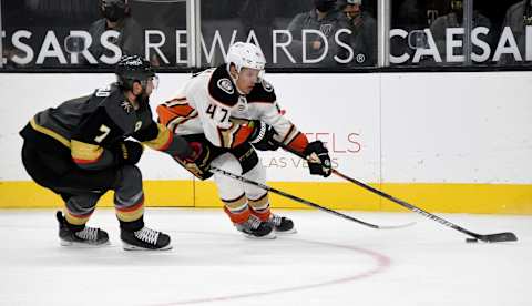 Alex Pietrangelo #7 of the Vegas Golden Knights. (Photo by Ethan Miller/Getty Images)