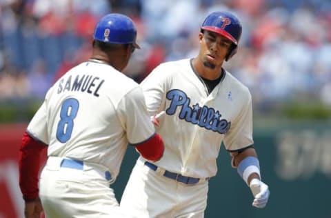 Altherr Continues to Cement an Outfield Spot for 2018. Photo by Rich Schultz/Getty Images.