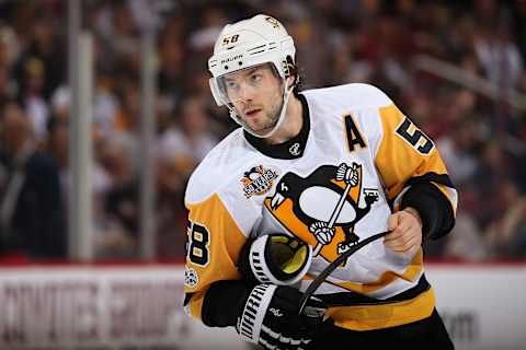 GLENDALE, AZ – FEBRUARY 11: Kris Letang