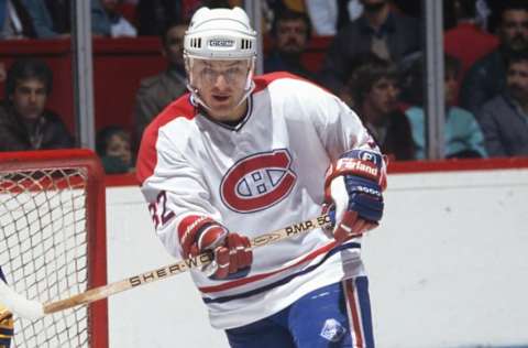 Claude Lemieux made playoff history with Canadiens