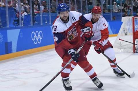 Montreal Canadiens (Photo credit should read JUNG YEON-JE/AFP/Getty Images)