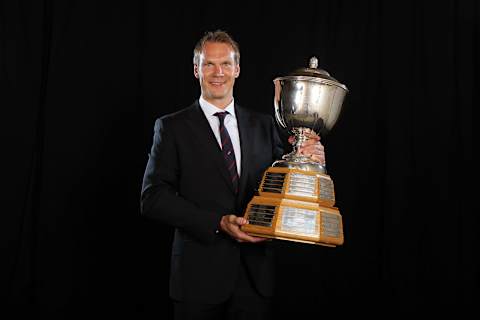 Nicklas Lidstrom of the Detroit Red Wings. (Photo by Jeff Gross/Getty Images)