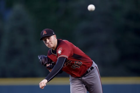 The Phillies may be willing to go five years with a higher AAV for Corbin. Photo by Matthew Stockman/Getty Images.