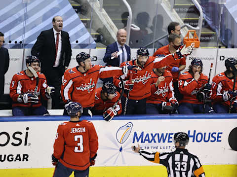 Todd Reirden, Washington Capitals (Photo by Elsa/Getty Images)