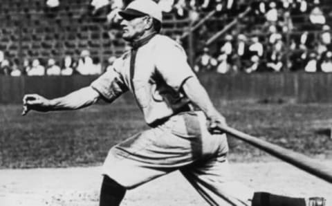 Honus Wagner, star of the 1902 Pittsburg Pirates. (Photo by Photo File/Getty Images)