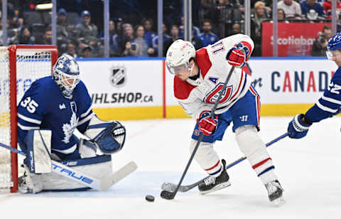 Apr 8, 2023; Toronto, Ontario, CAN; Montreal Canadiens forward Brendan Gallagher. Mandatory Credit: Dan Hamilton-USA TODAY Sports