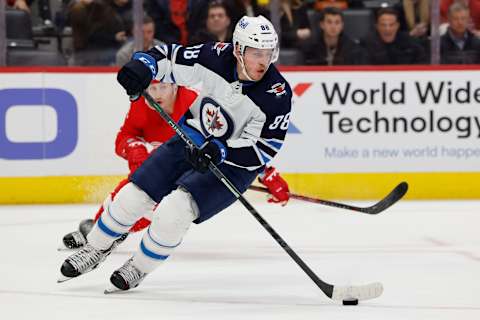 Winnipeg Jets, Nate Schmidt, #88, (Mandatory Credit: Rick Osentoski-USA TODAY Sports)