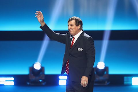 LOS ANGELES, CA – JANUARY 27: Former NHL player Serge Savard. (Photo by Bruce Bennett/Getty Images)