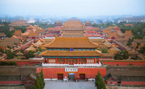 The Forbidden City in Beijing.