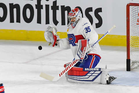 LAVAL, QC, CANADA – NOVEMBER 16: Laval Rocket Montreal Canadiens (Photo by Stephane Dube /Getty Images)