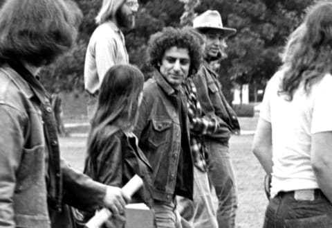 Activist Abbie Hoffman, circa 1969.